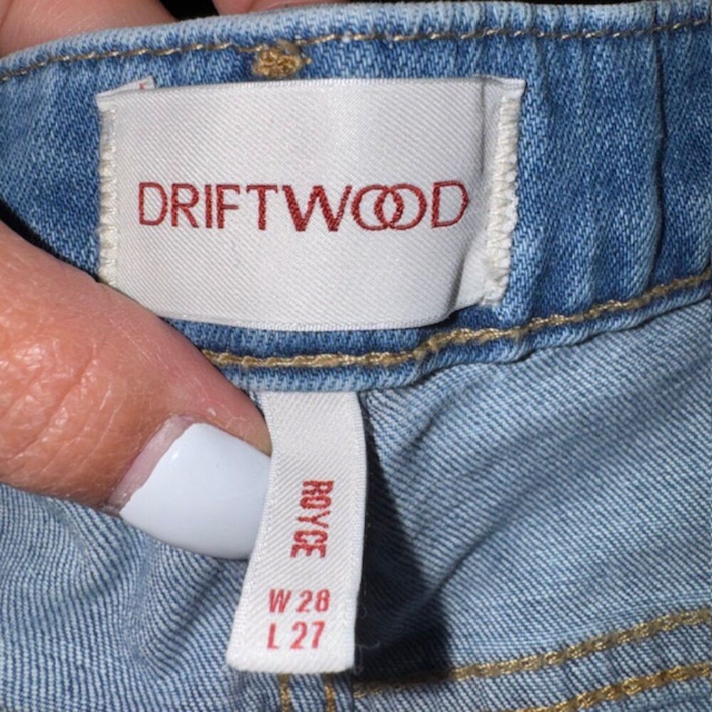 Driftwood Royce Straight Jeans Size 28 - Picture 4 of 5